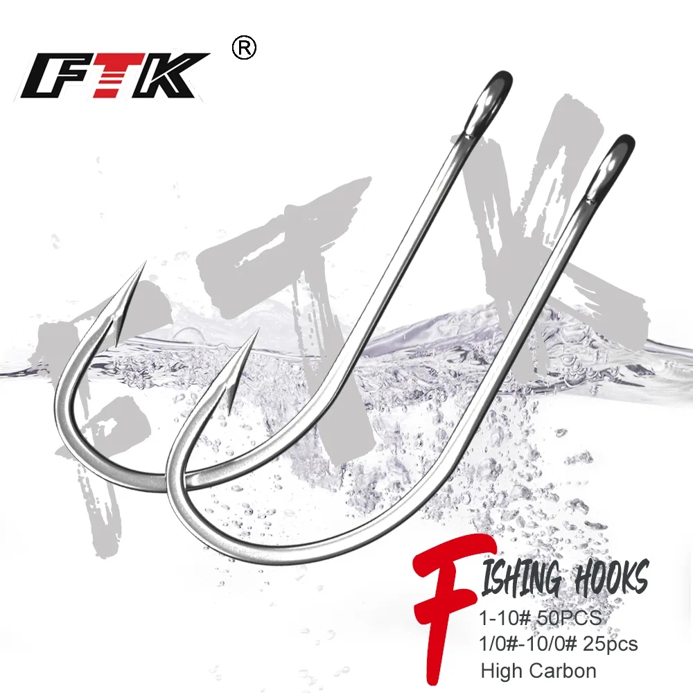Fishing Hook Assortment - Hameçons de pêche FTK 1-10 #