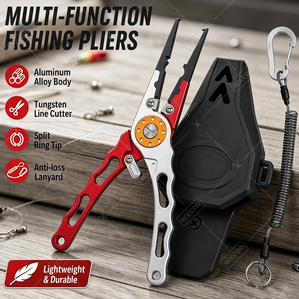 Pince à anneaux fendus WXCOO,  - Fishing Hook Remover avis et prix