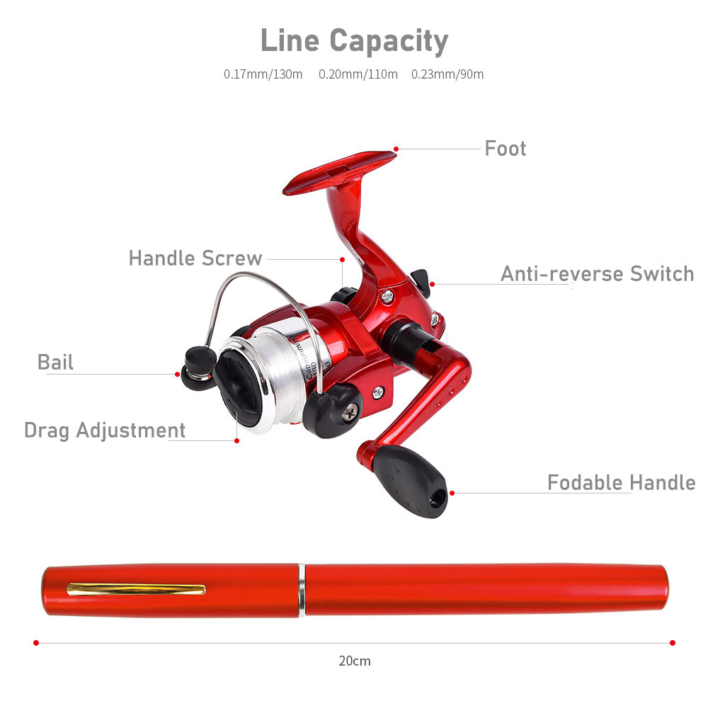 Mini canne à pêche en forme de - Penn Reel Fierce avis et prix