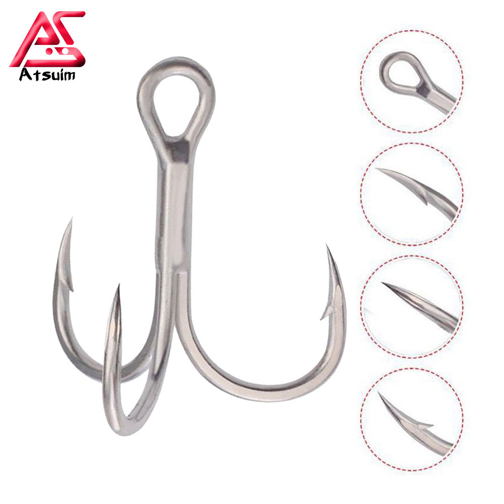 AS 100 pièces triples crochets - Fishing Hook Assortment avis et prix