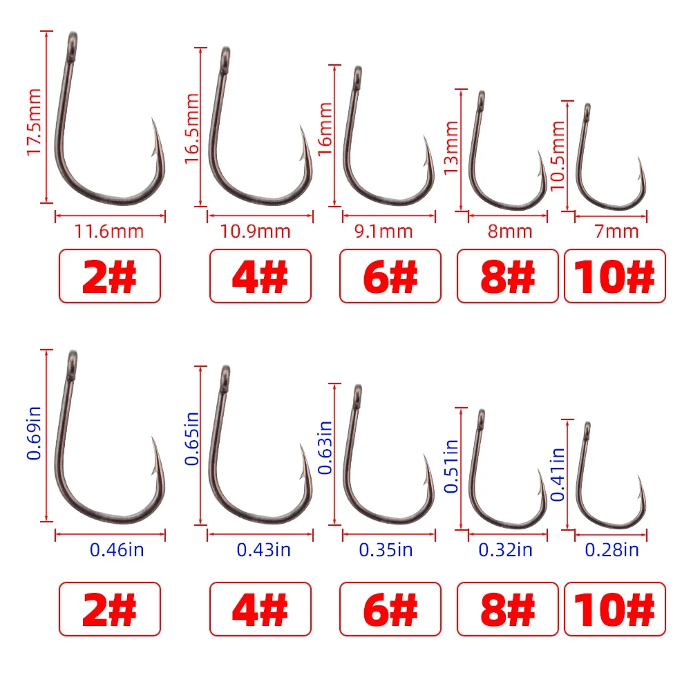 Hirisi 50pcs hameçons de pêche - Fishing Hook Assortment avis et prix